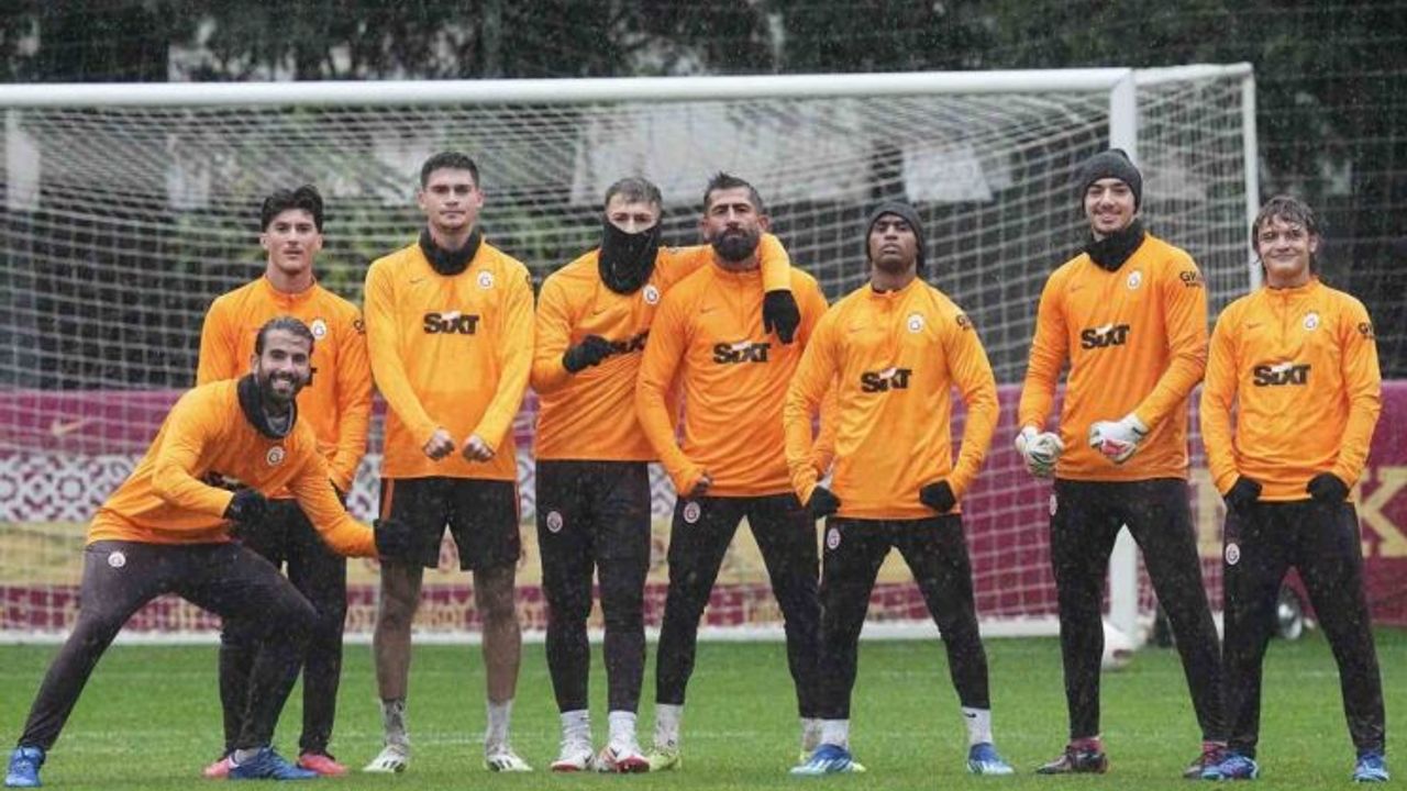Galatasaray, Alanyaspor maçının hazırlıklarına devam etti