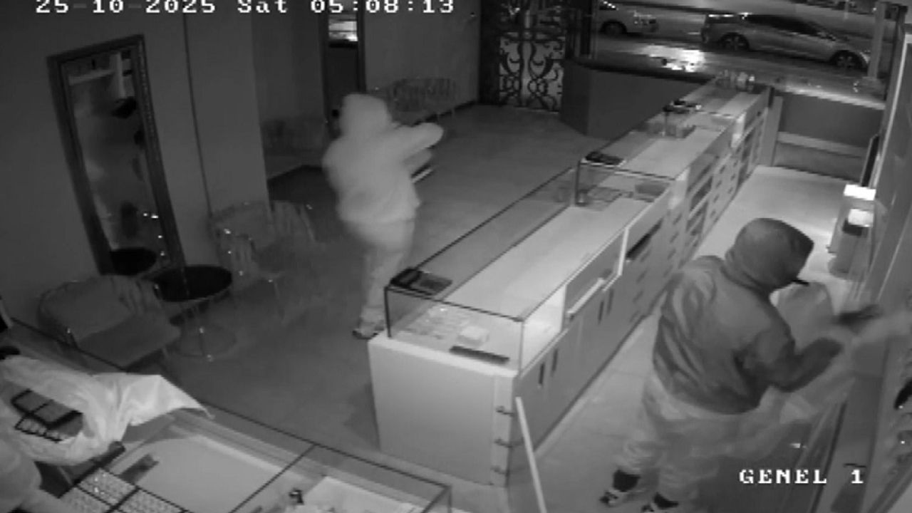 Ankara’da kuyumcudan 7 kilo altın çalındı