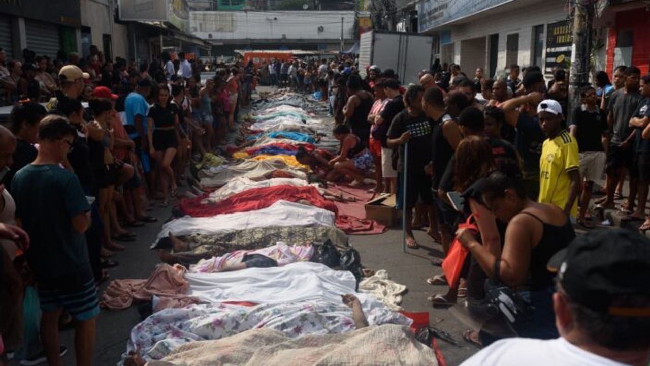 Mahalleye uyuşturucu operasyonu: 4'ü polis en az 120 ölü!