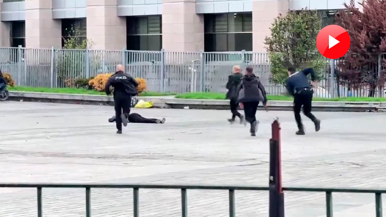 Çağlayan Adliyesi önünde silahlı eylem