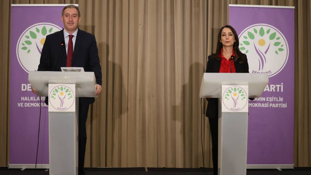 DEM Parti: 'Barış ve demokratik toplum süreci yeni bir aşamaya girmiştir'
