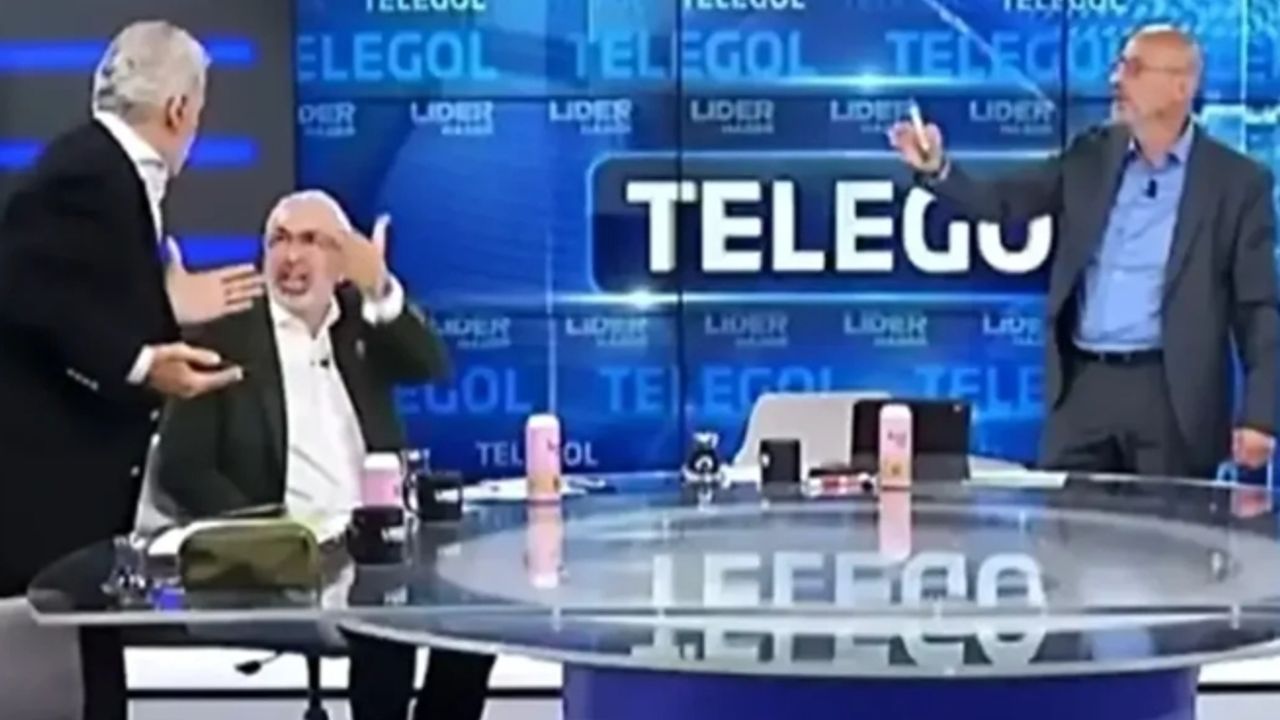 Gökmen Özdenak ve Adnan Aybaba canlı yayında kavga etti!