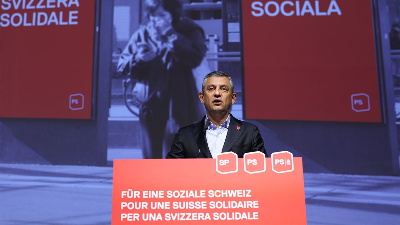 Özgür Özel İsviçre'de: 'İlk seçimde iktidara geleceğiz'