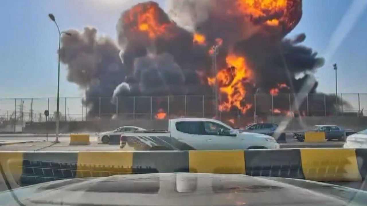 Irak’ta petrol sahasında patlama: 1 ölü, 6 yaralı