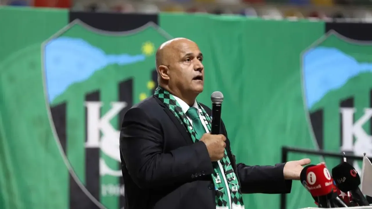 Kocaelispor Başkanı Recep Durul: Süper Lig'de sezon sonuna kadar maçları yabancı hakemler yönetmeli