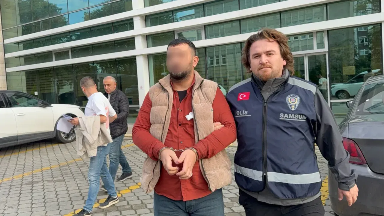 Samsun'da tartıştığı arkadaşını silahla vuran şahıs tutuklandı