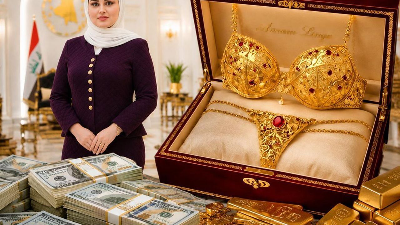 Irak'ta yolsuzluk operasyonu: Kadın milletvekilinin evinde altın iç çamaşırı bulundu