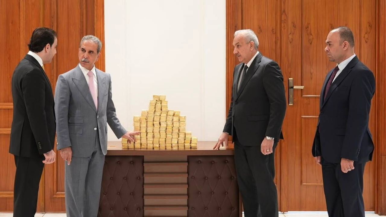 Irak'ta dev yolsuzluk operasyonu: 375 kilo altın ve milyonlarca dolara el konuldu