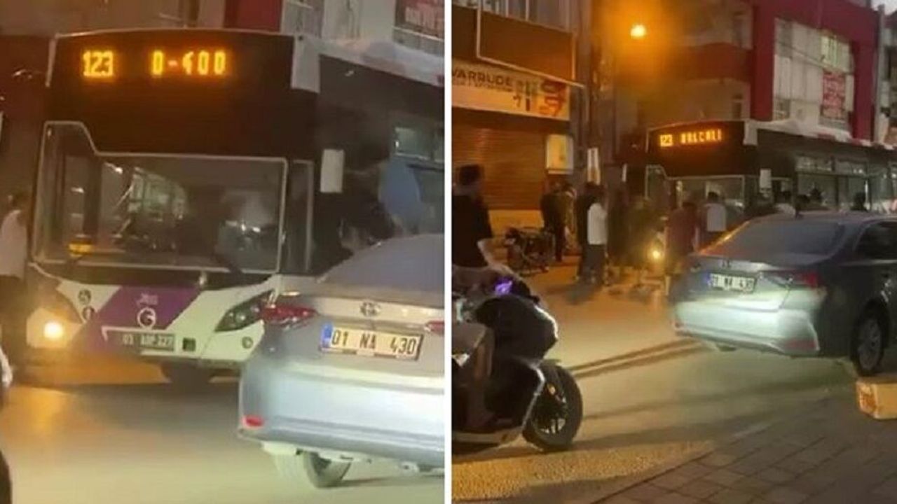 Belediye otobüs şoförü 10 kişilik gurubun saldırısına uğradı, hastanelik oldu