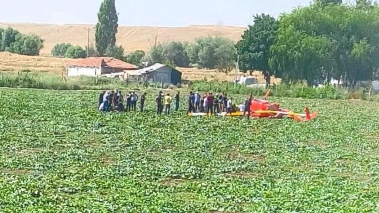 Ankara Sincan'da eğitim helikopteri düştü: 2 yaralı!