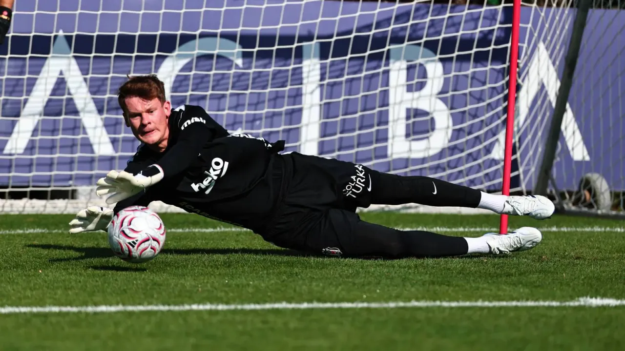 Alexander Nübel, Beşiktaş'taki ilk antrenmanına çıktı