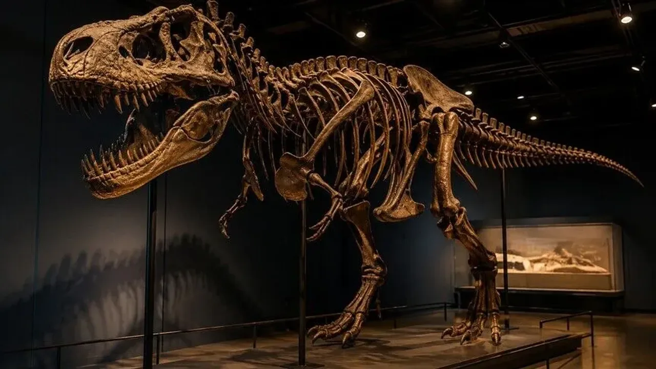 T-rex iskeleti 50,1 milyon dolara satılarak rekor kırdı