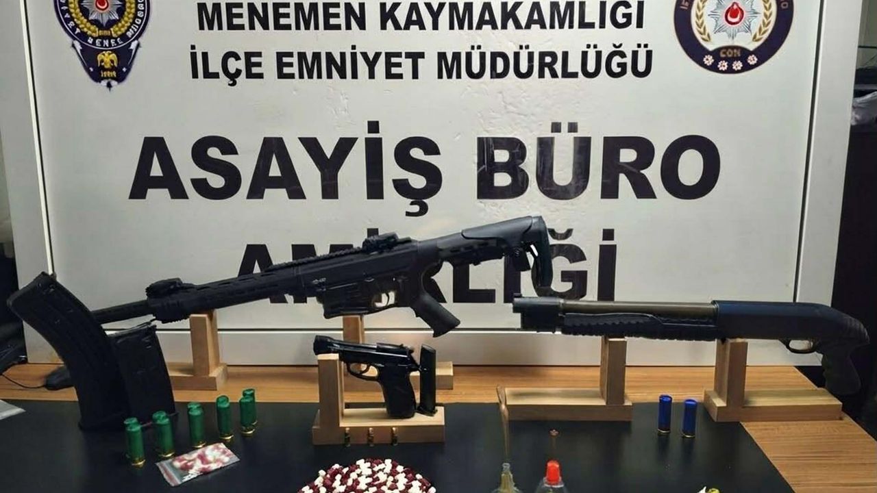 İzmir’de uyuşturucu operasyonu; 42 gözaltı