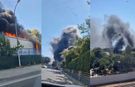 Pendik'te İSKİ'ye ait tesiste yangın