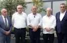 Gürsel Tekin'in heyetinde bulunan Hasan Babacan çekildi