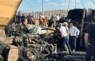 Ankara Keçiören'de hafriyat kamyonları çarpıştı; 2 kişi hayatını kaybetti
