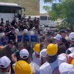 Hakları için Ankara’da eylem yapan madenciler bir kez daha gözaltına alındı