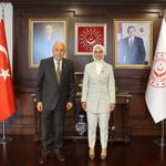 Yenimahalle Belediye Başkanı Fethi Yaşar, Bakan Göktaş'ı ziyaret etti