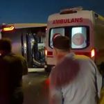 Büyükçekmece'de servis otobüsü devrildi: 18 yaralı