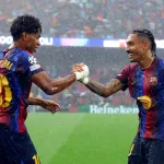 Barcelona, seyircisi önünde Feyenoord'u 5-1 mağlup etti
