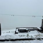 Rize'nin Kavlon Yaylası'na kar yağdı