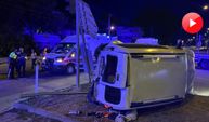Hafif ticari araç ile ambulans çarpıştı; 5 yaralı