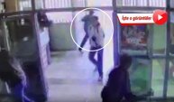 Şanlıurfa'da okula girip popmalı tüfekle ateş açtı; o anlar güvenlik kamerasında!