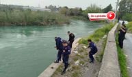 Mersin'de Berdan Çayı'na atlayan genç, suda kayboldu