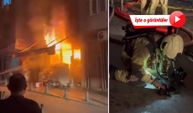 Yangından kurtarılan kedi, itfaiye erinin kalp masajıyla hayata döndü!