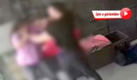 Spor salonunda kadına şiddet kamerada!