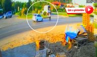 Samsun'da bir kişinin öldüğü bisiklet kazası kamerada!