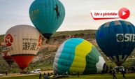 Ihlara Vadisi'nde sıcak hava balonunda gün doğumu keyfi