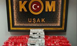 Uşak'ta kaçakçılara operasyon: 13 milyon 185 bin makaron ele geçirildi