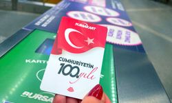 Bursa'da Cumhuriyet’in 100’üncü yılına özel Bursakart