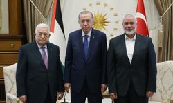 Cumhurbaşkanı Erdoğan, Filistin Devlet Başkanı ve Hamas lideri ile görüştü