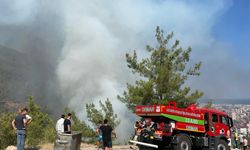 Mersin'de çıkan yangın söndürüldü