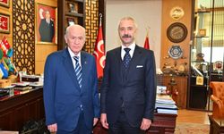 Tahliye olan suç örgütü lideri Sedat Şahin Bahçeli'yi ziyaret etti