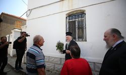 Fener Rum Patriği Bartholomeos'tan Gökçeada'ya ziyaret