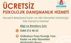 Nevşehir Belediyesi'nden ailelere ücretsiz psikolojik destek