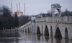 Edirne'de Meriç ve Tunca nehirlerinin su seviyesi azaldı