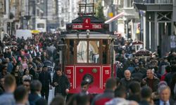Taksim'de yılbaşı yoğunluğu