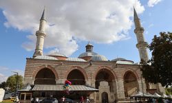 Edirne'de tarihi cami minaresinde hırsızlık