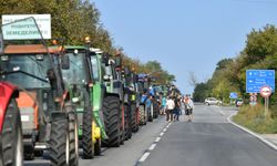 Bulgaristan’da çiftçiler, Ukrayna'dan tahıl ithalatı yasağının kaldırılmasını protesto etti