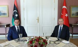 Cumhurbaşkanı Erdoğan, Libya Başbakanı Dibeybe ile görüştü