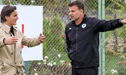 A Milli Takım Teknik Direktörü Vincenzo Montella, Konyaspor antrenmanını izledi