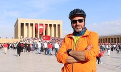 Cumhuriyet'in 100'üncü yılında İstanbul'dan Ankara'ya pedal çevirdi