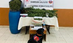 Samsun'da 22 kilo 755 gram kubar esrar ele geçirildi