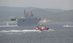 KKTC Cumhurbaşkanı Tatar, TCG ANADOLU gemisini ziyaret etti