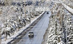 Kars'ta soğuk hava etkili oldu