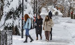 7 il için turuncu ve sarı kodlu uyarı: Yoğun kara dikkat